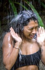 VANESSA WHITE on the Set of Ii’m a Celebrity… Get Me Out of Here! in Australia 11/25/2017