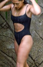 VANESSA WHITE on the Set of Ii’m a Celebrity… Get Me Out of Here! in Australia 11/25/2017