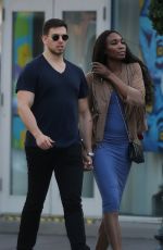 VENUS WILLIAMS and Ekio Pis Out in New Orleans 11/15/2017