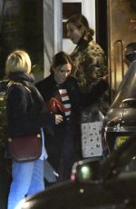 VICTORIA BECKHAM Celebrates Thanksgiving Day at Casa Cruz in London 11/23/2017