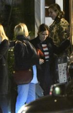 VICTORIA BECKHAM Celebrates Thanksgiving Day at Casa Cruz in London 11/23/2017