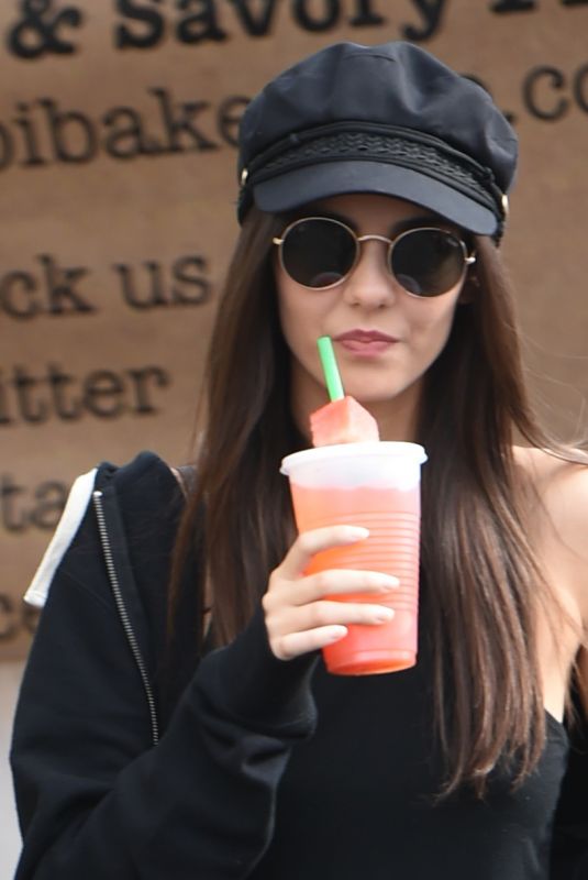 VICTORIA JUSTICE Out in Studio City 11/19/2017