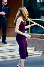VICTORIA LEE Leaves Morning Show in Sydney 11/23/2017