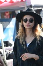 WHITNEY HARTLEY WAGNER Shopping at Farmers Market in Los Angeles 11/26/2017