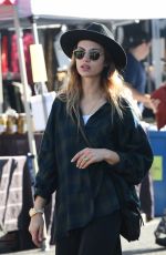WHITNEY HARTLEY WAGNER Shopping at Farmers Market in Los Angeles 11/26/2017