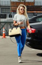 WITNEY CARSON Arrives at Dancing with the Stars Rehersal in Los Angeles 11/03/2017