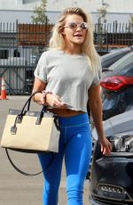 WITNEY CARSON Arrives at Dancing with the Stars Rehersal in Los Angeles 11/03/2017