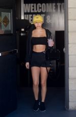 CHANTEL JEFFRIES Leaves a Gym in Los Angeles 11/06/2017