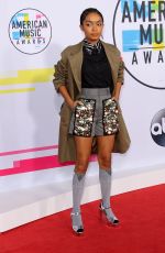 YARA SHAHIDI at American Music Awards 2017 at Microsoft Theater in Los Angeles 11/19/2017