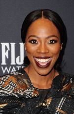 YVONNE ORJI at HFPA & Instyle Celebrate 75th Anniversary of the Golden Globes in Los Angeles 11/15/2017