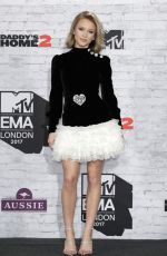 ZARA LARSSON at 2017 MTV Europe Music Awards in London 11/12/2017