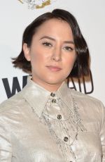 ZELDA WILLIAMS at An Evening with Wildaid in Beverly Hills 11/11/2017