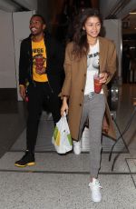 ZENDAYA COLEMAN at Los Angeles International Airport 11/22/2017
