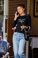 ZENDAYA COLEMAN Out for Lunch at Mauro