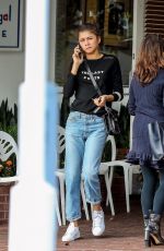 ZENDAYA COLEMAN Out for Lunch at Mauro