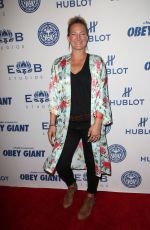 ZOE BELL at Elysium Bandini Studios Presents Obey Giant in Los Angeles 11/07/2017