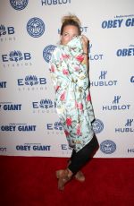 ZOE BELL at Elysium Bandini Studios Presents Obey Giant in Los Angeles 11/07/2017