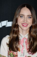 ZOE KAZAN at 2017 Hollywood Film Awards in Beverly Hills 11/05/2017