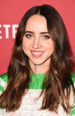 ZOE KAZAN at Sag-Aftra Foundation Patron of the Artists Awards in Beverly Hills 11/09/2017