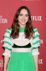 ZOE KAZAN at Sag-Aftra Foundation Patron of the Artists Awards in Beverly Hills 11/09/2017