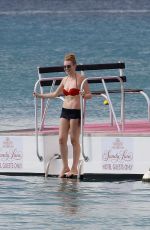 ZOE SALMON in Bikini at a Beach in Barbados 11/05/2017