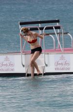 ZOE SALMON in Bikini at a Beach in Barbados 11/05/2017