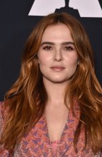 ZOEY DEUTCH at Academy Nicholl Fellowships Live Read in Beverly Hills 11/02/2017