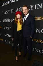 ZOEY DEUTCH at Last Flag Flying Premiere in Los Angeles 11/01/2017