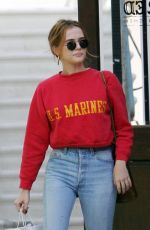 ZOEY DEUTCH Leaves Alfred