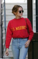 ZOEY DEUTCH Leaves Alfred