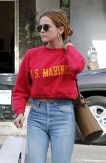 ZOEY DEUTCH Leaves Alfred