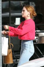 ZOEY DEUTCH Leaves Alfred