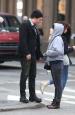 ADDISON TIMLIN and Jeremy Allen Out in New York 12/12/2017