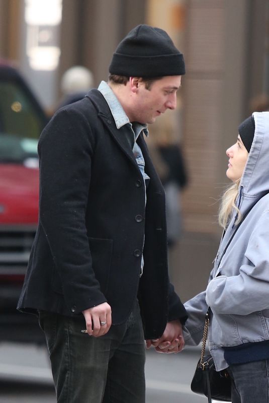 ADDISON TIMLIN and Jeremy Allen Out in New York 12/12/2017