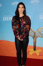 ADRIANNA COSTA at Cirque Du Soleil Presents Luzia at Dodger Stadium in Los Angeles 12/12/2017