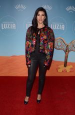 ADRIANNA COSTA at Cirque Du Soleil Presents Luzia at Dodger Stadium in Los Angeles 12/12/2017