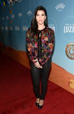 ADRIANNA COSTA at Cirque Du Soleil Presents Luzia at Dodger Stadium in Los Angeles 12/12/2017