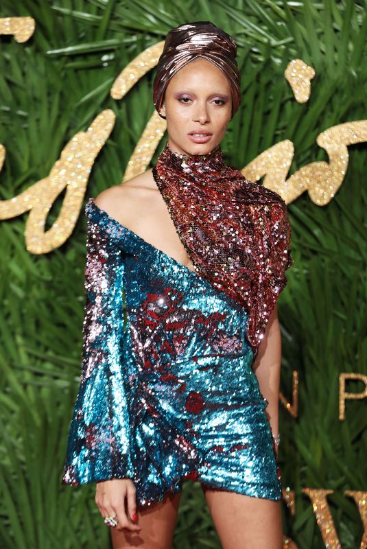ADWOA ABOAH at British Fashion Awards 2017 in London 12/04/2017