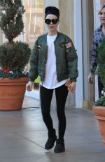 AELSSANDRA TORRESANI Out Shopping at The Grove in Los Angeles 12/11/2017