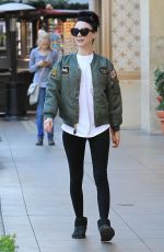 AELSSANDRA TORRESANI Out Shopping at The Grove in Los Angeles 12/11/2017