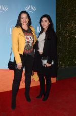 AIMEE GARCIA and NATALIE MARTINEZ at Cirque Du Soleil Presents Luzia at Dodger Stadium in Los Angeles 12/12/2017
