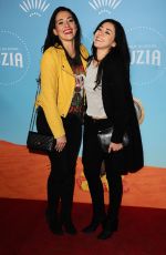 AIMEE GARCIA and NATALIE MARTINEZ at Cirque Du Soleil Presents Luzia at Dodger Stadium in Los Angeles 12/12/2017