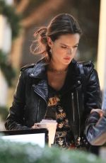 ALESSANDRA AMBROSIO and Jamie Mazur at The Forum in Inglewood 11/29/2017