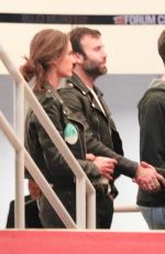ALESSANDRA AMBROSIO and Jamie Mazur at The Forum in Inglewood 11/29/2017