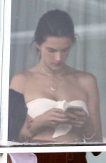 ALESSANDRA AMBROSIO at a Roof Top Party in Florianopolis 12/29/2017