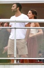 ALESSANDRA AMBROSIO at a Roof Top Party in Florianopolis 12/29/2017