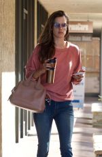 ALESSANDRA AMBROSIO at a Skin Care Center in Brentwood 11/30/2017