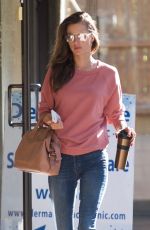 ALESSANDRA AMBROSIO at a Skin Care Center in Brentwood 11/30/2017