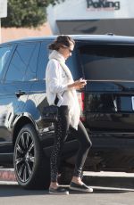 ALESSANDRA AMBROSIO Heading to a Gym in Los Angeles 12/04/2017