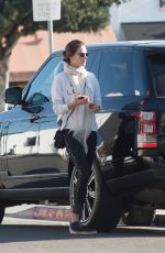 ALESSANDRA AMBROSIO Heading to a Gym in Los Angeles 12/04/2017